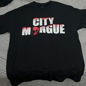 Vlone city morgue tee